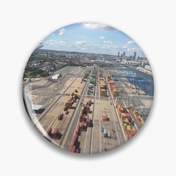 Item preview, Final Approach over the Port of Boston designed and sold by Plan0gram.