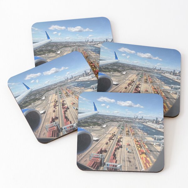 Item preview, Final Approach over the Port of Boston designed and sold by Plan0gram.