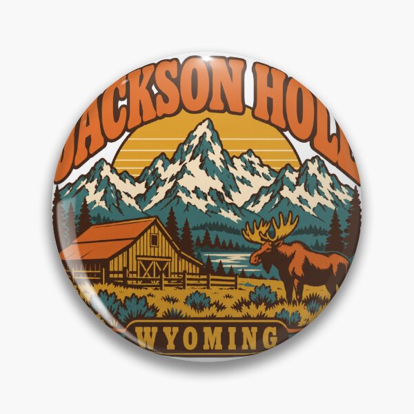 Artikelvorschau, Jackson Hole Geschenk - Wyoming entworfen und verkauft von RedRubyBubble.