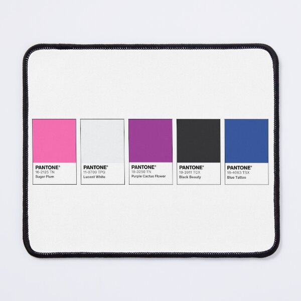 Item preview, Genderfluid Flag Pantone designed and sold by Mini-Flags.