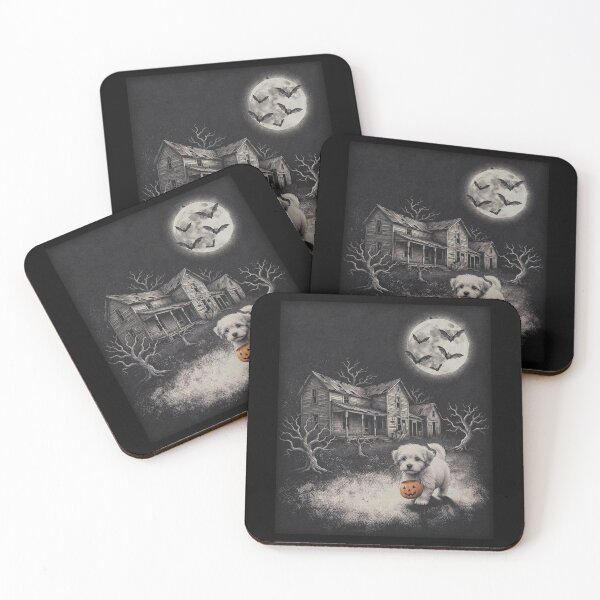 Item preview, De Tulear Dog Halloween - Pumpkin Dog designed and sold by HausOfGrooves.