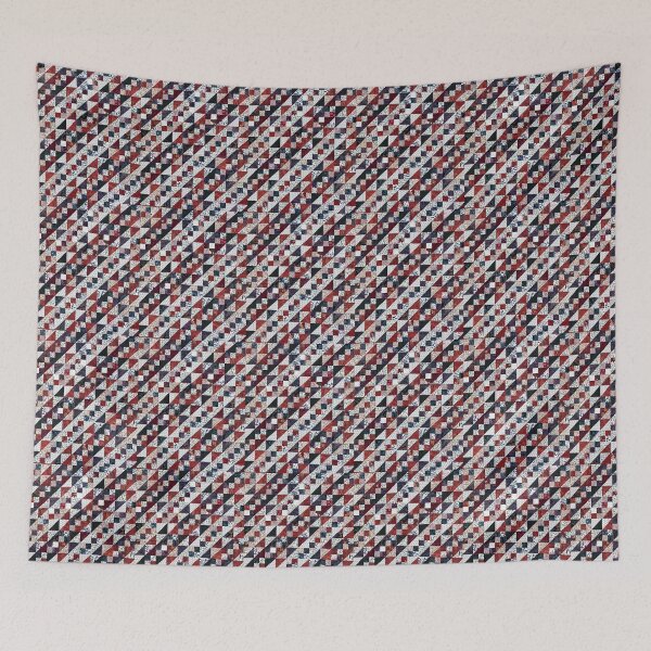 Item preview, Triangles and Diamonds in Red, Navy and White designed and sold by sraab8.