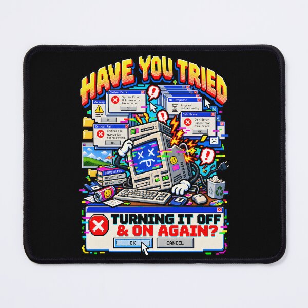 Item preview, Try Turning It Off And On Again Y2K Pixel designed and sold by Win Hardy.