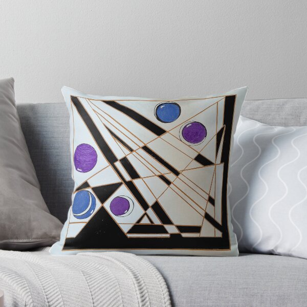 Item preview, Art Deco Geometry – Black White and Gold Abstract designed and sold by www.ArtPal.com/millieesch.