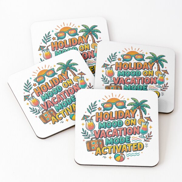 Item preview, Holiday Mood On Vacation Mode Activated - Summer Beach Vibes designed and sold by scarben.