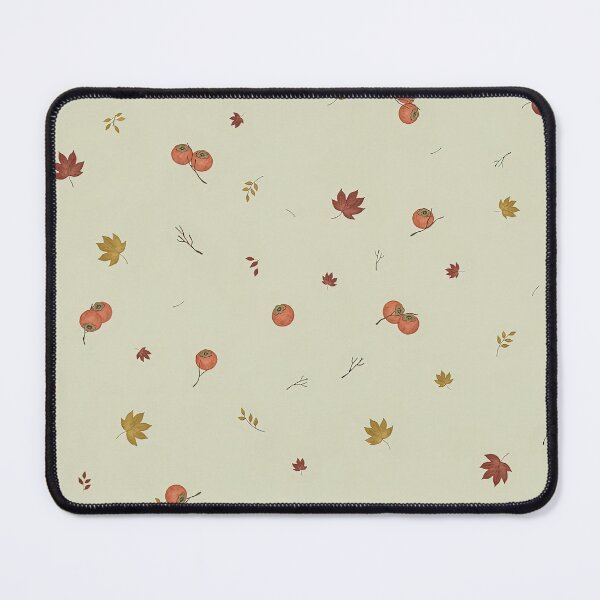 Item preview, Japandi Persimmons and Autumn Leaves Seamless Pattern Vector designed and sold by Shutter-Dragon.