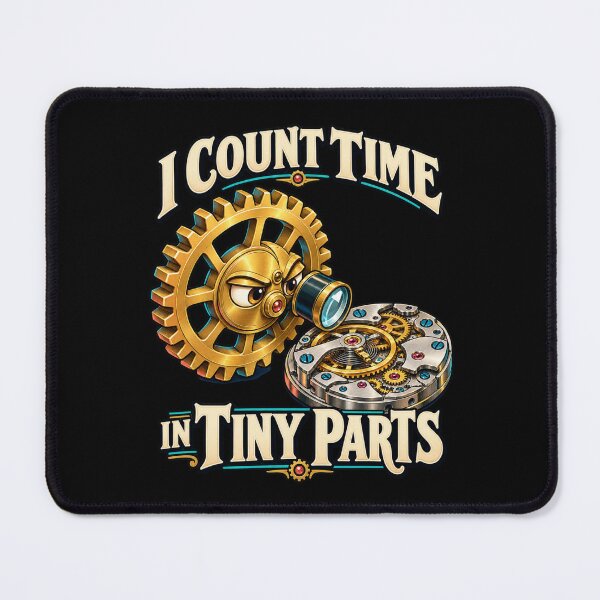 Item preview, I Count Time in Tiny Parts designed and sold by Winakuart.