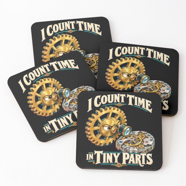 Item preview, I Count Time in Tiny Parts designed and sold by Winakuart.
