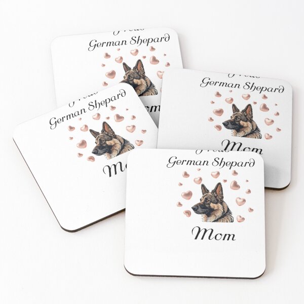 Item preview, Proud German Shepard Mom designed and sold by KrazyCoolTees.