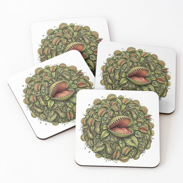 Item preview, The Hungry Planet - Carnivorous Venus Flytrap Botanical World designed and sold by PrettyCrypt.