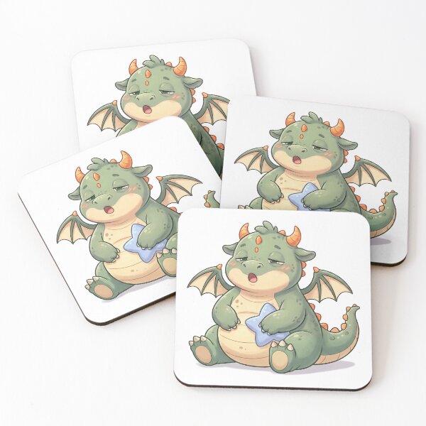 Item preview, Matcha the Cute Baby Dragon - Sleepy designed and sold by VFXguy.