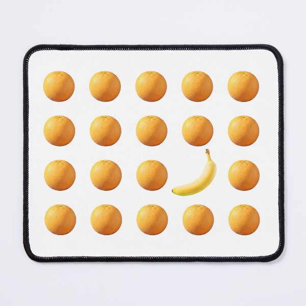Item preview, Banana Among Oranges Unique Fruit Pattern designed and sold by Vizerskaya.