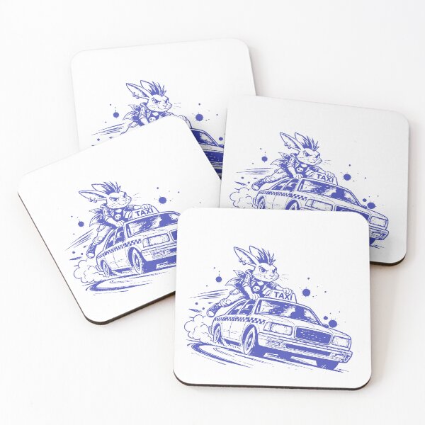 Item preview, Punk Hare Taxi Splash Art designed and sold by vivendulies.