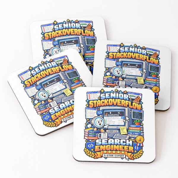 Item preview, Senior Stackoverflow Search Engineer Pixel Art designed and sold by LoafLogic.