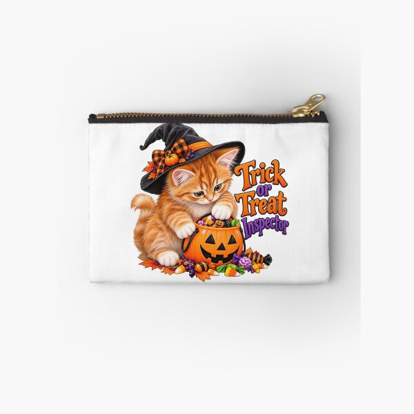 Item preview, Trick or Treat Kitten Inspector designed and sold by J-CCreations.
