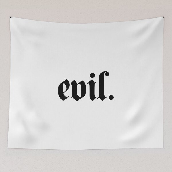 Item preview, evil [Gothic Test - Designer & High Fashion Branding] designed and sold by ElderArt.