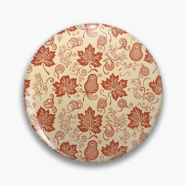 Item preview, Japandi Ornamental Gourds and Autumn Leaves Seamless Pattern Vector designed and sold by Shutter-Dragon.