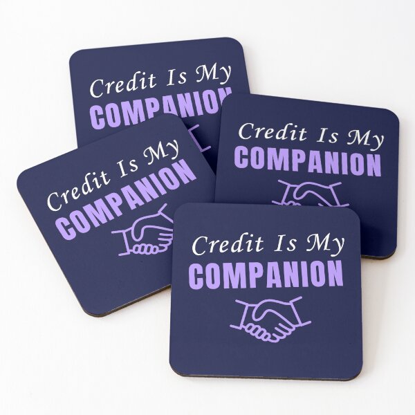 Item preview, Credit Is My Companion Accounting Humor Design designed and sold by FCA SIR MERCH .