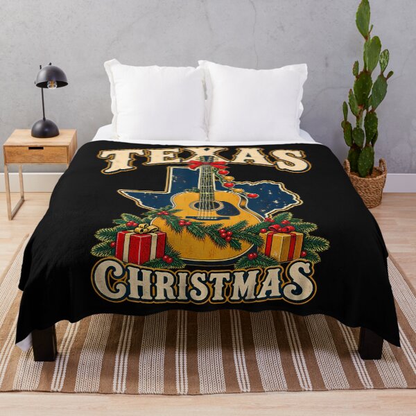 Item preview, Texas Christmas Guitar Holiday designed and sold by Gmelmlhalo.