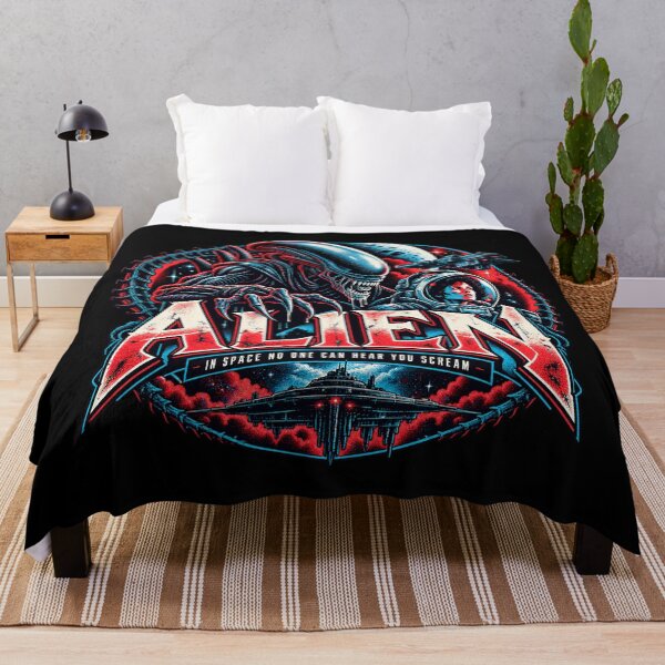 Item preview, Xenomorph and Ripley Retro Sci-Fi Horror designed and sold by Quoteez.
