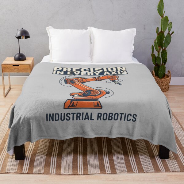 Item preview, Precision in Every Axis | Industrial Robotics Art designed and sold by Amr Darwish Graphic designer.