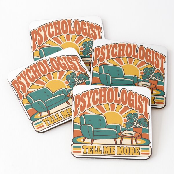 Item preview, Psychologist Gift - Tell Me More designed and sold by RedRubyBubble.