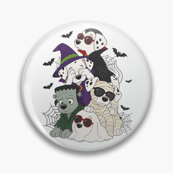 Item preview, Dalmatian Puppies Halloween Costume Collage designed and sold by NoirLuxeStudio.