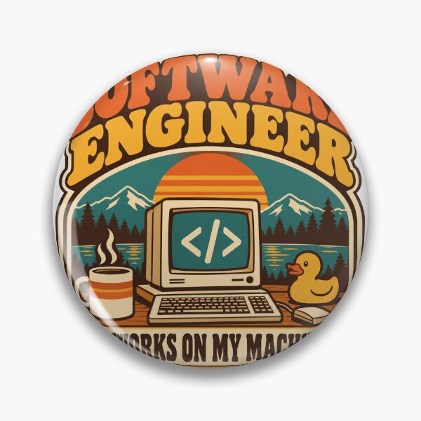 Item preview, Software Engineer Gift - It Works On My Machine designed and sold by RedRubyBubble.