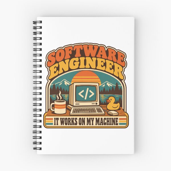 Item preview, Software Engineer Gift - It Works On My Machine designed and sold by RedRubyBubble.