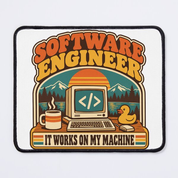 Artikelvorschau, Geschenk für Softwareentwickler – Es funktioniert auf meinem Rechner entworfen und verkauft von RedRubyBubble.