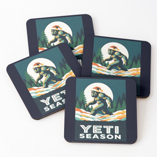 Item preview, Yeti Season Funny Christmas Sasquatch Retro designed and sold by MagicTheDog.