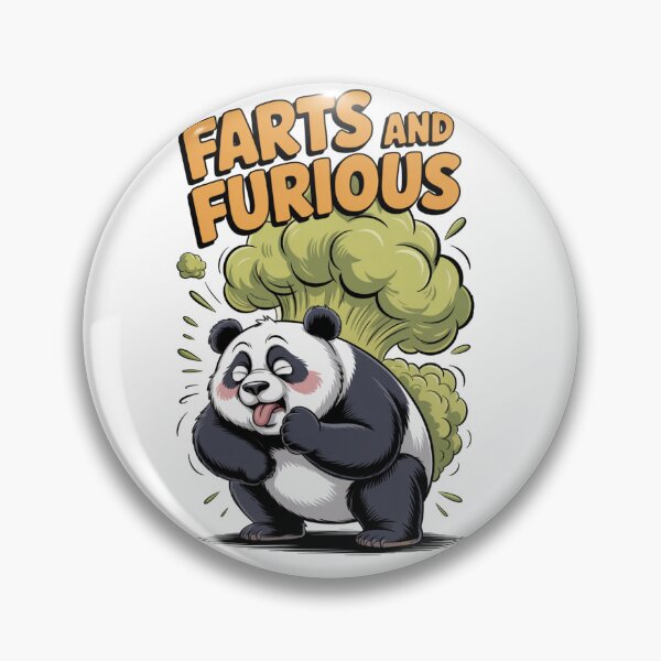 Item preview, A giant panda making a fart designed and sold by Navy67.
