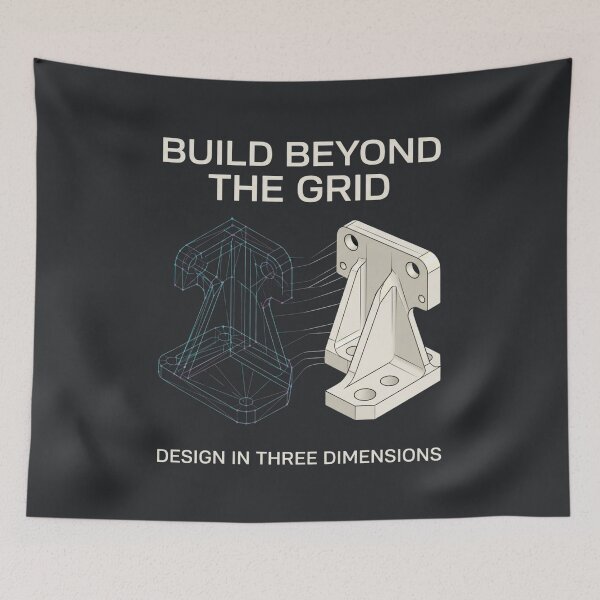 Item preview, Build Beyond the Grid | CAD Engineering Design designed and sold by Amr Darwish Graphic designer.
