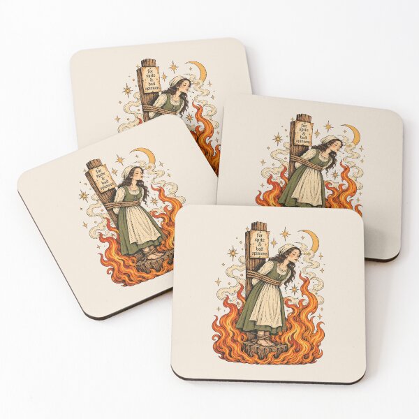 Item preview, Burn the Patriarchy Feminist Witch, Burning Witch, Female Rage and Resistance, Dark Academia Gothic Witchy Aesthetic designed and sold by Cchotlan.