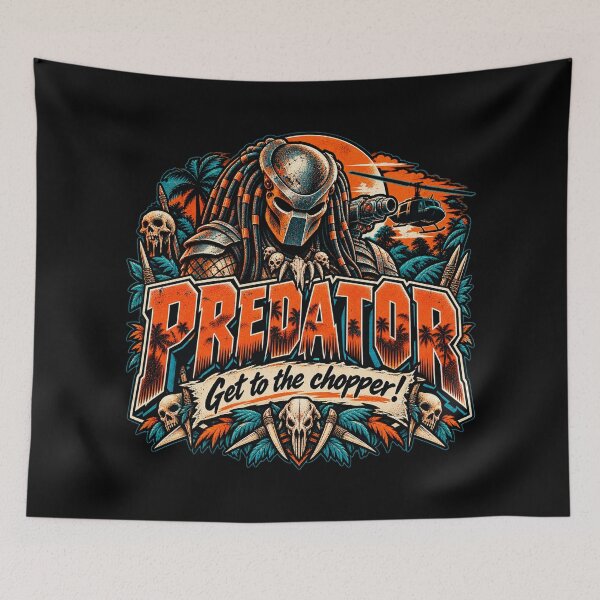 Item preview, Get to the Chopper Retro Jungle Action designed and sold by Quoteez.