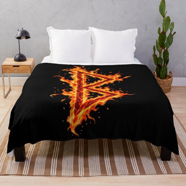 Item preview, Berkano Rune – The Flame of Rebirth designed and sold by Faust-ART.