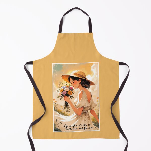 Item preview, Girl with flowers in her hand, beautiful design #3. designed and sold by ELFofDREAMS.