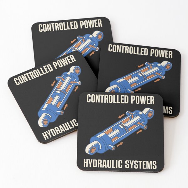 Item preview, Controlled Power | Hydraulic Systems Engineering designed and sold by Amr Darwish Graphic designer.