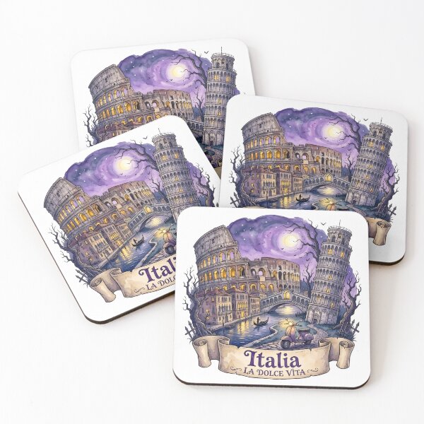 Item preview, Magical Italy: Architecture Under the Moon designed and sold by EdwinkOne.