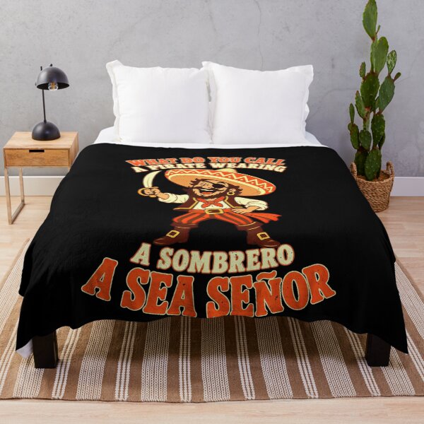 Item preview, Funny A Sea Joke: Señor Pirate Sombrero designed and sold by elderberry.