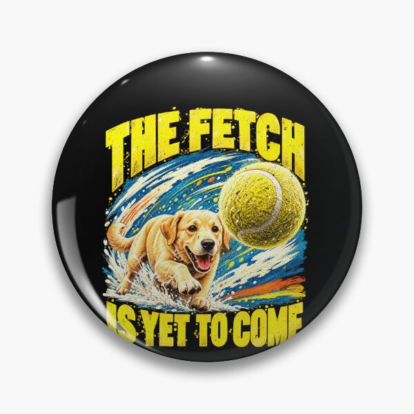 Item preview, Golden The Fetch and Is Yet to Come Retriever Dog designed and sold by elderberry.