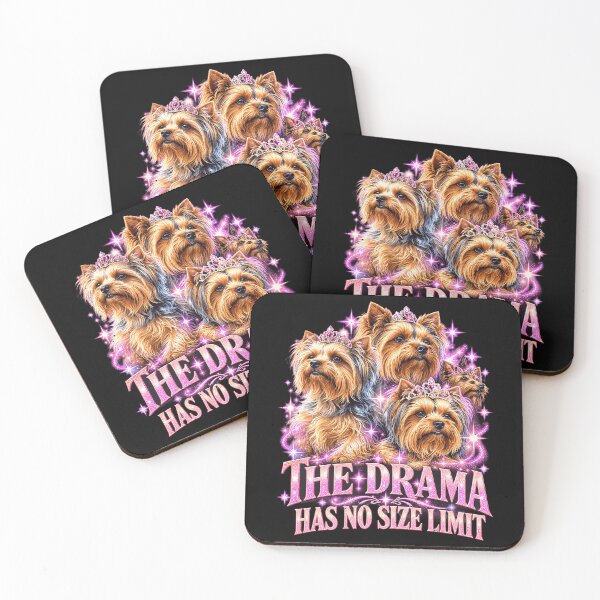 Item preview, Yorkie Dog Drama Has No Size Limit Humor designed and sold by elderberry.
