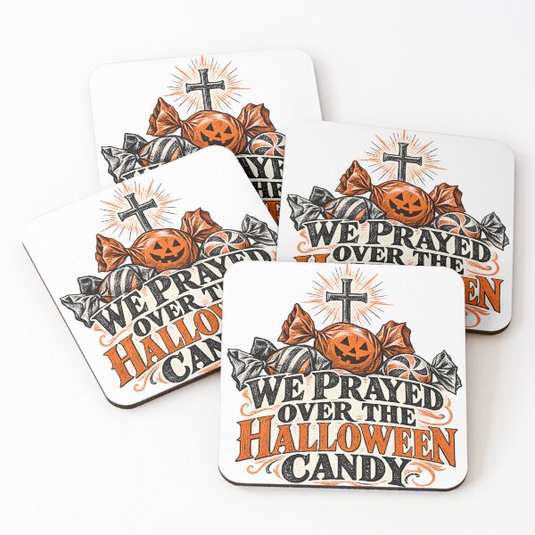Item preview, We Prayed Over The Halloween Candy Funny Exvangelical Halloween Shirt designed and sold by GloryandFame.