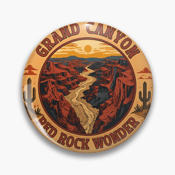 Item preview, Grand Canyon Red Rock Wonder Arizona National Park Travel Hiking Souvenir designed and sold by AncientClouds25.
