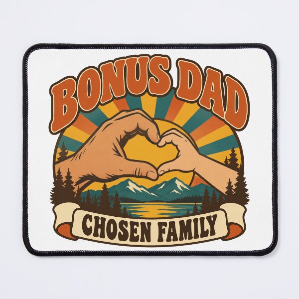 Item preview, Bonus Dad Gift - Chosen Family designed and sold by RedRubyBubble.
