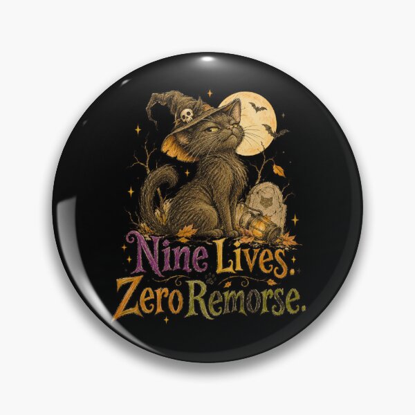 Item preview, Nine Lives. Zero Remorse. designed and sold by mirciashop.