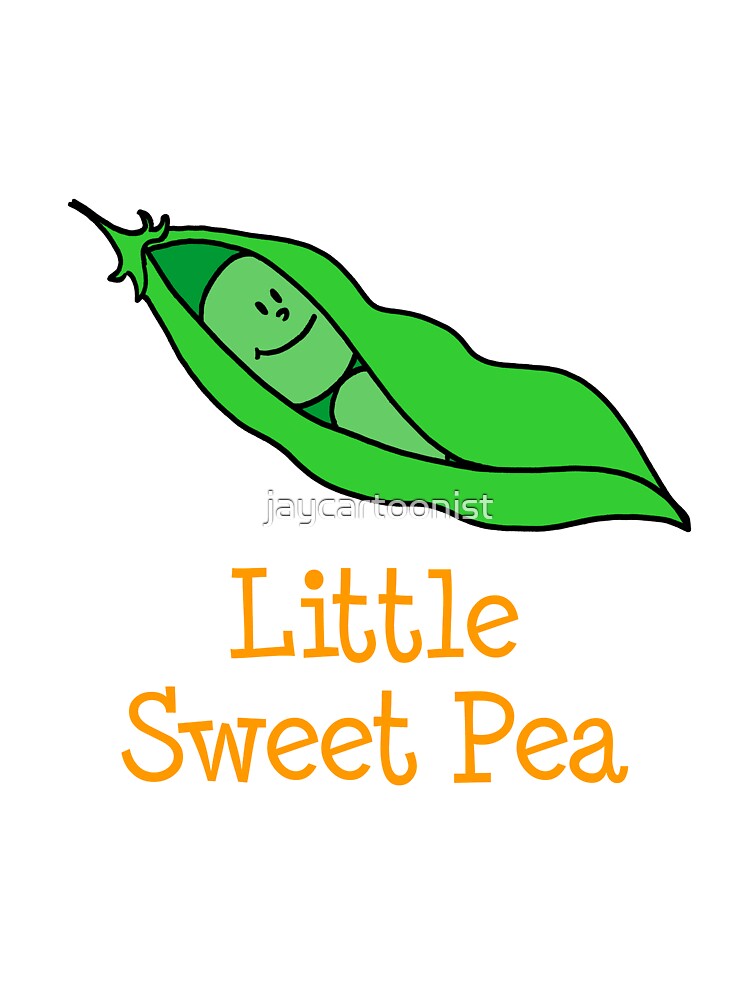 Little Sweet Pea Cartoon Pea For Baby