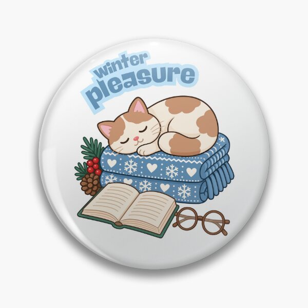 Item preview, Winter Pleasure – Cozy Reading and Book Lover Joy designed and sold by CleanDecor.