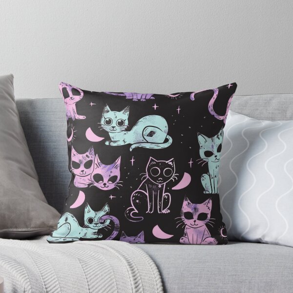 Item preview, Pastel Goth Cats designed and sold by WyldLuna.