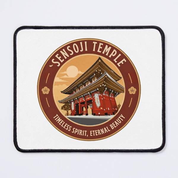 Item preview, Sensoji Temple Tokyo Japan Travel Landmark Timeless Spirit, Eternal Beauty designed and sold by AncientClouds25.